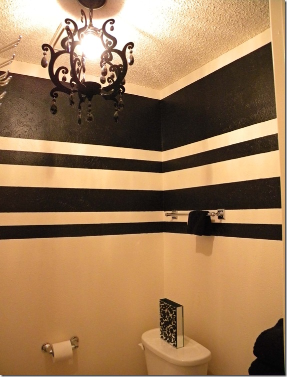 stripes walls painting textured paint striped tutorial painted lines straight thick bathroom accent bedroom line everything tone decor